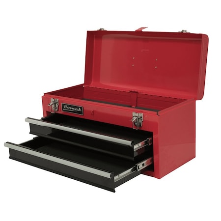 Homak 20in Red 2 Drawer Toolbox RD01022001